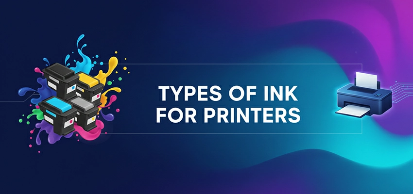 Types of Ink for Printers